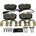 Rear brake pad set HART - 252 325