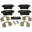 Rear brake pad set HART - 253 767