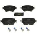 Rear brake pad set HART - 256 504