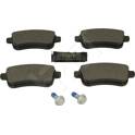 Rear brake pad set HART - 260 733
