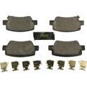 Rear brake pad set HART - 260 745