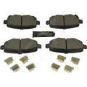 Rear brake pad set HART - 261 585