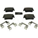 Rear brake pad set HART - 261 586