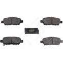 Rear brake pad set HART - 261 790