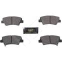 Rear brake pad set HART - 261 835