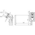Scambiatore calore, Riscaldamento abitacolo HART - 605 540