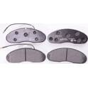 Front brake pad set HELLA PAGID - 8DB 355 005-341