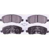 Front brake pad set HELLA PAGID - 8DB 355 009-671