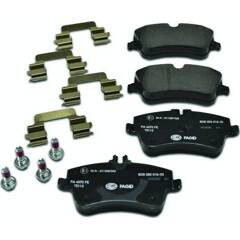 Jeu de 4 plaquettes de frein à disque HELLA PAGID - 8DB 355 018-351