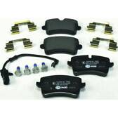 Rear brake pad set HELLA PAGID - 8DB 355 016-001