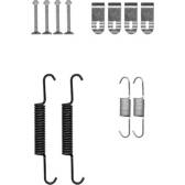 Accessory Kit, parking brake shoes HELLA - 8DZ 355 202-121