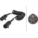 Adapterkabel elektrische spiraal HELLA - 8KA 004 797-041