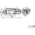 Behuizing HELLA - 8FZ 351 314-531
