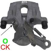 Brake Caliper (Remanufactured) HELLA - 8AC 355 382-731