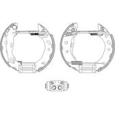 Brake Set- drum brakes HELLA - 8DB 355 004-441