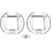 Brake Set- drum brakes HELLA - 8DB 355 004-461