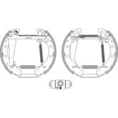 Brake Set- drum brakes HELLA - 8DB 355 004-981