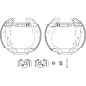Brake Set- drum brakes HELLA - 8DB 355 005-001