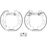 Brake Set- drum brakes HELLA - 8DB 355 005-101