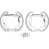 Brake Set- drum brakes HELLA - 8DB 355 005-221