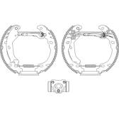 Brake Set- drum brakes HELLA - 8DB 355 005-261