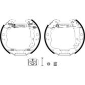Brake Set- drum brakes HELLA - 8DB 355 022-871