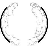 Brake Shoe Set HELLA - 8DB 355 002-891