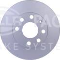 Bremssatz (2 Bremsscheiben) HELLA - 8DD 355 127-001