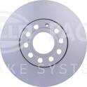 Bremssatz (2 Bremsscheiben) HELLA - 8DD 355 127-081
