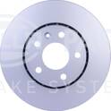Bremsscheibe (pro Einheit) HELLA - 8DD 355 127-801