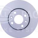 Bremssatz (2 Bremsscheiben) HELLA - 8DD 355 127-881