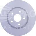 Bremssatz (2 Bremsscheiben) HELLA - 8DD 355 128-471