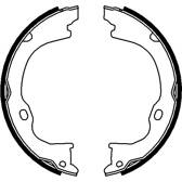 Bromsbackar, sats HELLA - 8DA 355 050-911