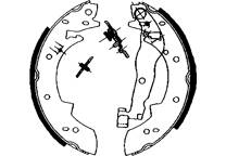 Bromsbackar, sats