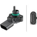 Capteur (pression du tuyau d'admission) HELLA - 6PP 358 152-151