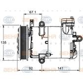 Compressor, airconditioning HELLA - 8FK 351 334-021