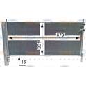 Condenser, air conditioning HELLA - 8FC 351 343-624