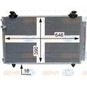 Condenser, air conditioning HELLA - 8FC 351 343-724