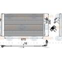 Condensor, airconditioning HELLA - 8FC 351 024-511