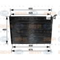 Condensor, airconditioning HELLA - 8FC 351 035-011