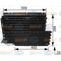 Condensor, airconditioning HELLA - 8FC 351 035-301