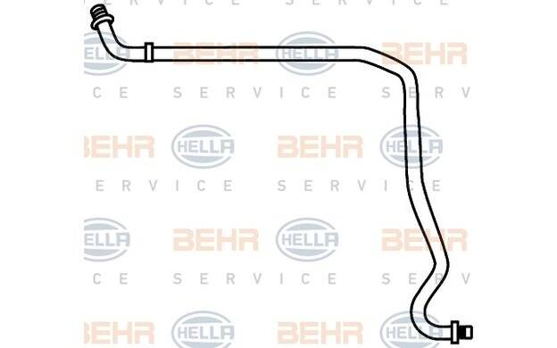 High-/Low Pressure Line, air conditioning