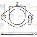 Dichtring HELLA - 9GR 351 324-191