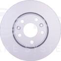 Juego de 2 discos de freno HELLA - 8DD 355 129-131