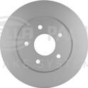 Juego de 2 discos de freno HELLA - 8DD 355 123-061