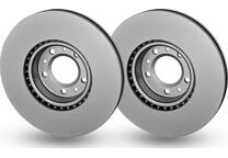 Jeu de 2 disques de frein