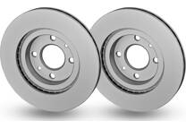 Jeu de 2 disques de frein