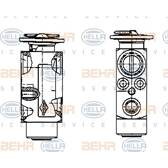 Expansieventiel, airconditioning HELLA - 8UW 351 234-091