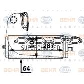 Intercooler, inlaatluchtkoeler HELLA - 8ML 376 723-231