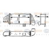Intercooler HELLA - 8ML 376 723-071